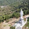 Patung Bunda Maria Segala Bangsa Bertahta Tinggi di Bukit Nilo Maumere NTT