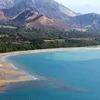 Indahnya Bentangan Alam Pantai Magepanda dari Puncak Tanjung Kajuwulu Maumere NTT