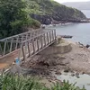 Jembatan Eksotis Pantai Selatan Fores Menuju Kampung Wisata Dunia Wae Rebo NTT