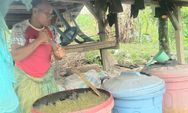 Petani di Desa Golo Nobo Manggarai Barat NTT Ini Telaten Kembangkan Pupuk Organik Cair bagi Masyarakat