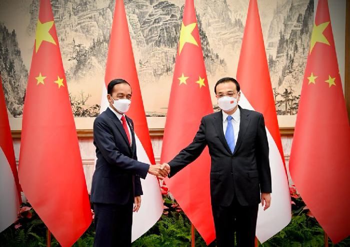 Presiden Jokowi dan PM RRT Li Keqiang (Foto : Biro Pers Sekretariat Presiden)